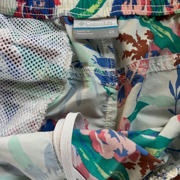 Columbia Sandy River II Printed Shorts Size 2X Athleisure Active Hike Outdoor - Picture 5 of 5